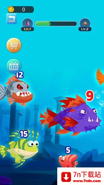 海洋大追杀(大鱼吃小鱼) 海洋大追杀(大鱼吃小鱼)