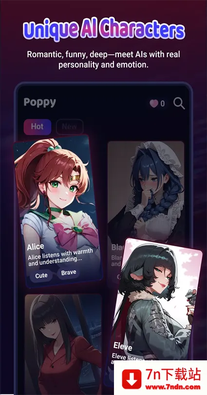 Poppy AI����(AI��ɫ����)v1.0.7 ��Ѱ��ͼ