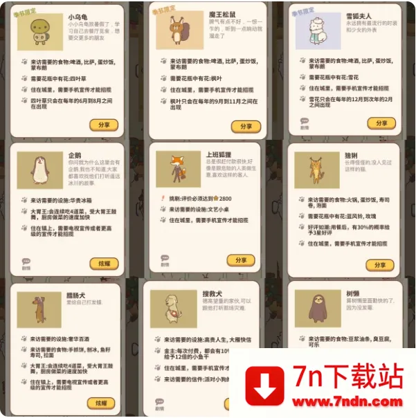 动物餐厅最新手机版 动物餐厅最新手机版