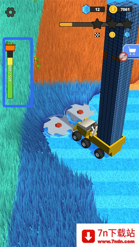 石头割草(割草机模拟游戏) 石头割草(割草机模拟游戏)