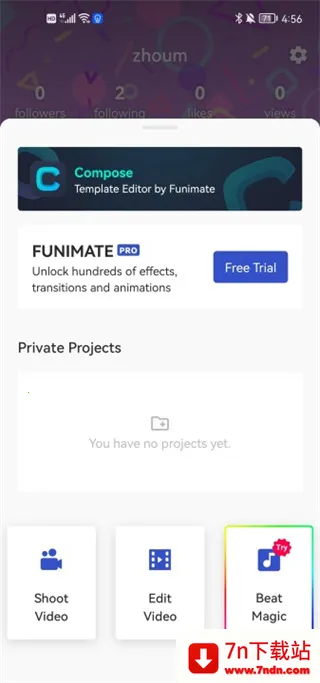 Funimate剪辑(视频编辑软件) Funimate剪辑(视频编辑软件)