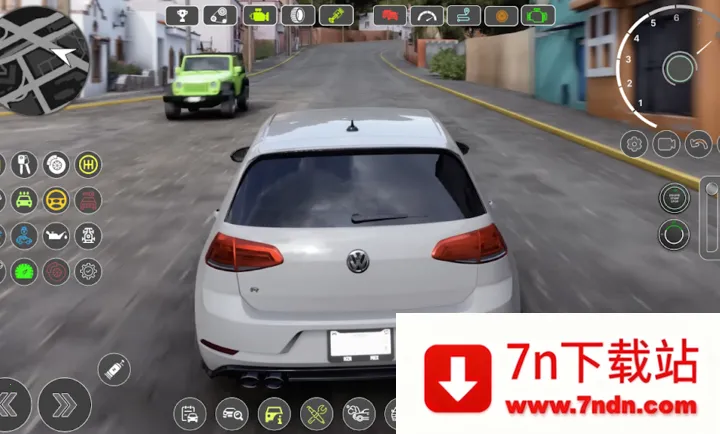 ���ڸ߶���4����ģ����(����������ʻ��Ϸ)v2.0 �ֻ����ͼ