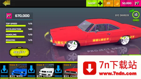 PROJECT DRIFT��ĿƯ����Ϸ(����Ư������)v152 �ֻ����ͼ