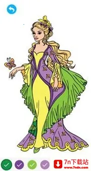 Cute girl coloring books(������ɫ��Ϸ)v1.2.1 �ٷ������ͼ