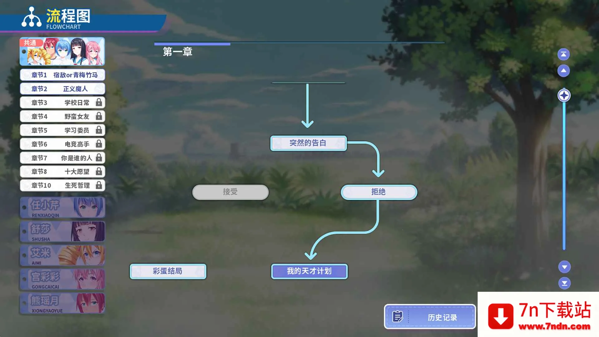 �ҲŲ��ᱻŮ�����۸���(У԰������Ϸ)v0.3 ��׿���ͼ