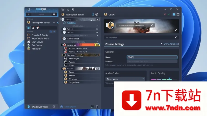 TeamSpeak�����ֻ���v3.0.13.1 �ٷ������ͼ