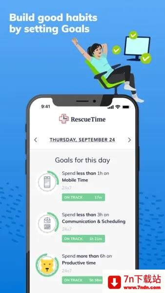 rescuetime(ʱ���������)v4.2.19 ��Ѱ��ͼ