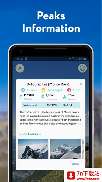 PeakVisor(��ɽ��ͼ����)v2.9.74 ��׿���ͼ