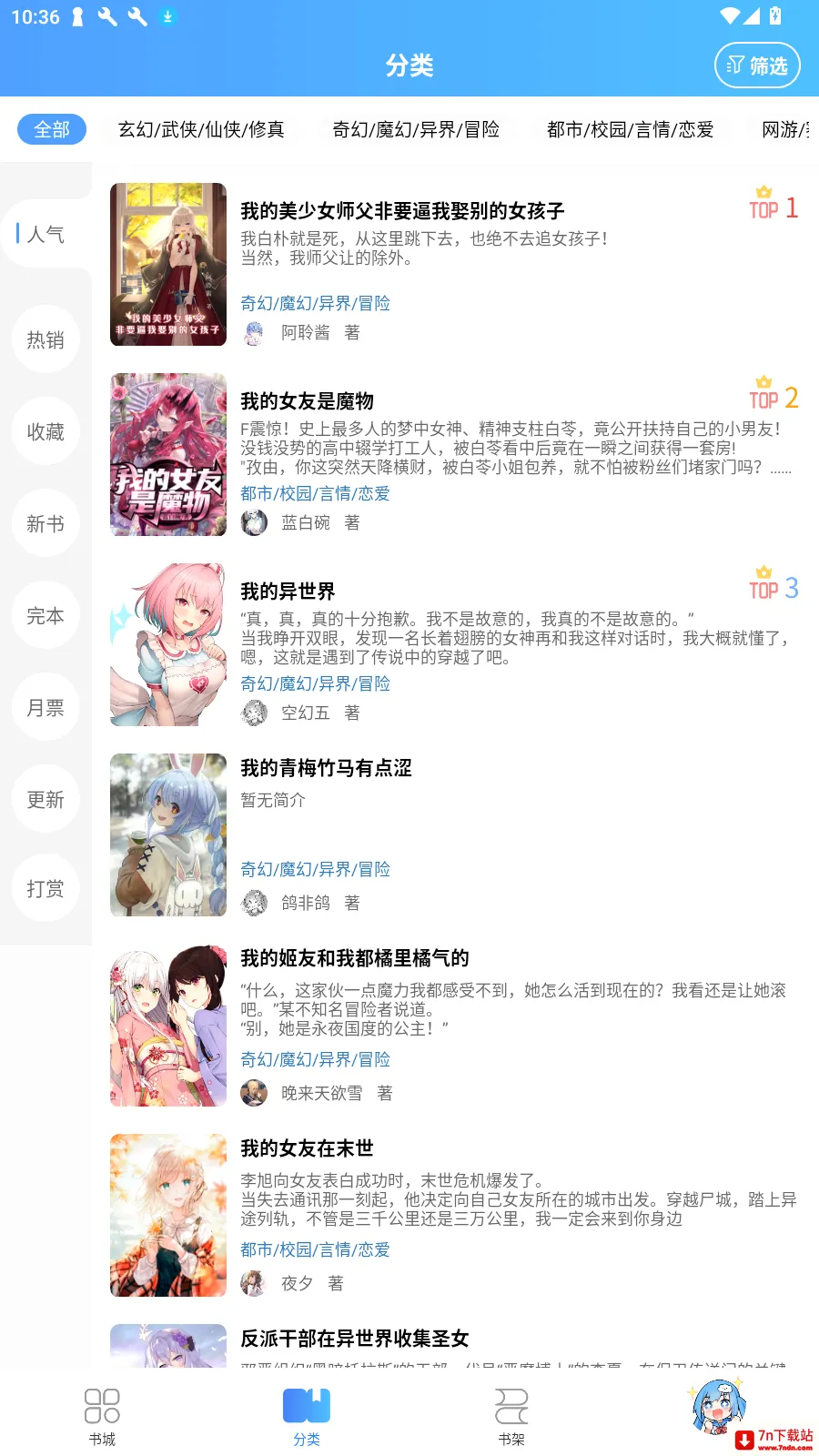 鲸云轻小说(轻小说阅读软件) 鲸云轻小说(轻小说阅读软件)