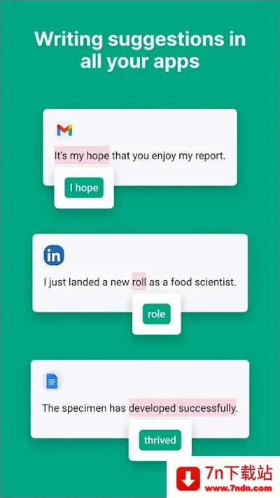 Grammarly(д����������)v1.1 �ֻ����ͼ