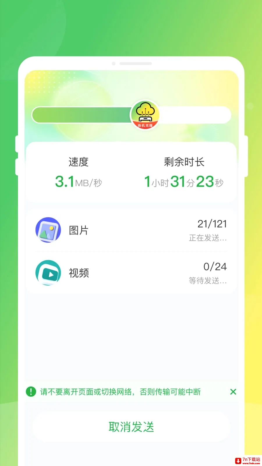 �ֻ�����ͬ����¡(��������Ǩ�ƹ���)v1.0.0 ��׿���ͼ