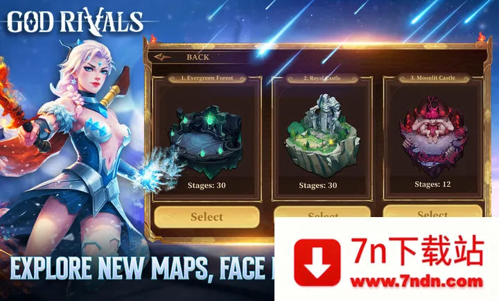 God Rivals(����Rogue��ɫ������Ϸ)v1.1.7 �ֻ����ͼ
