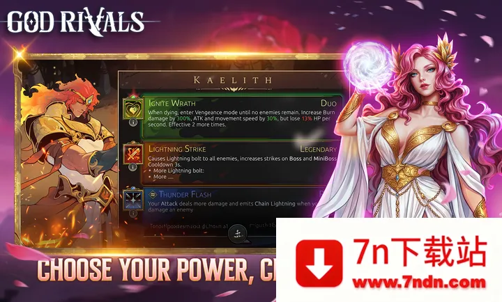 God Rivals(����Rogue��ɫ������Ϸ)v1.1.7 �ֻ����ͼ